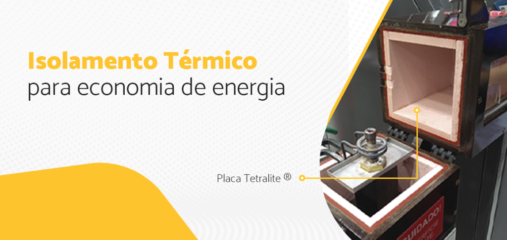 Placas de silicato de cálcio para economia de energia