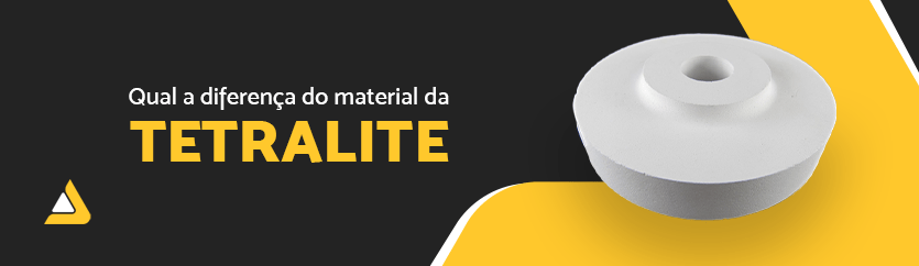 Qual a diferença do material da Tetralite com ilustração da peça e logo tetralite